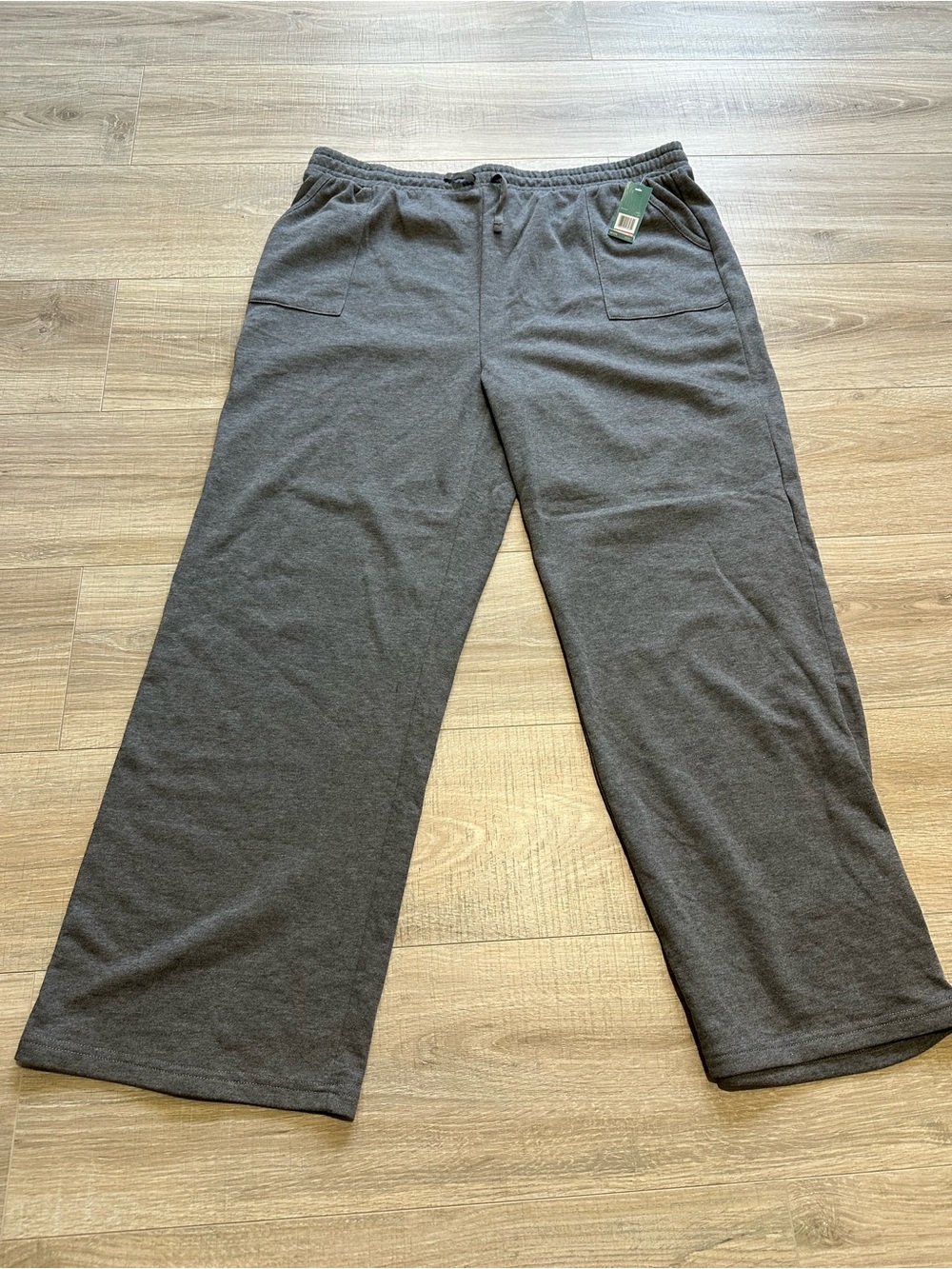 Men's Gray Drawstring Lounge Pants
